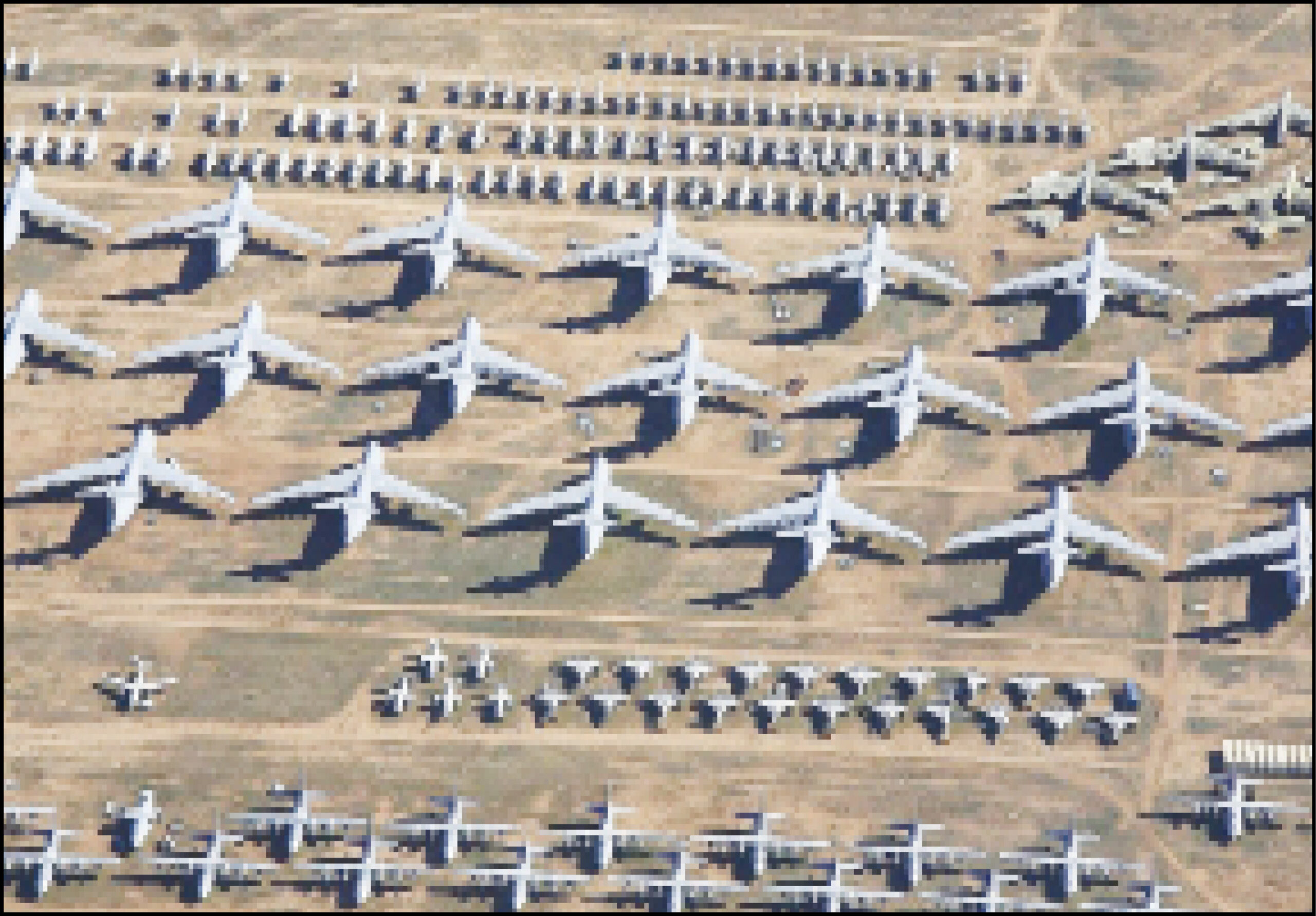 بزرگ‌ترین گورستان هواپیما در جهان